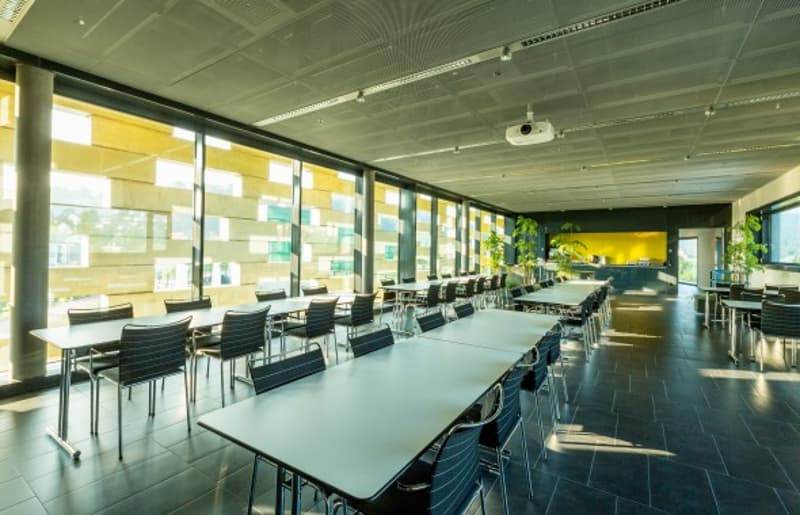 futuro-Atrium für Mietende, Geschäftsanlässe
