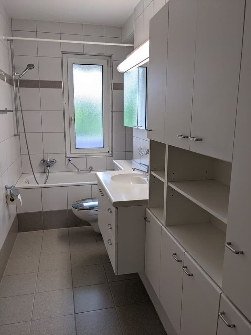 Joli appartement 3 pièces avec cheminée sur Neue Bahnhofstr. à Muttenz (6)