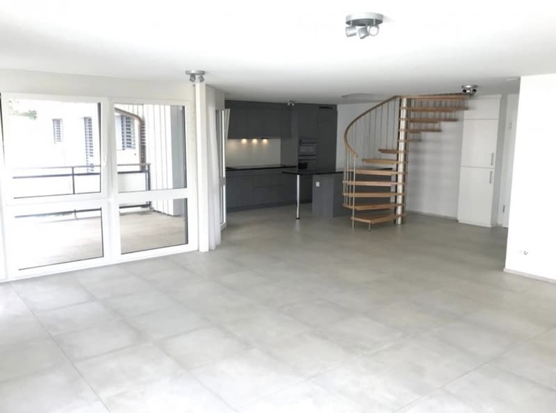 Grosse 3,5-Zi'-Mais.-Whg mit Terrasse, Lift + eigenem Waschturm in historischem Altbau (2)