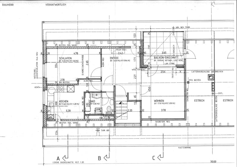 Teilsanierte 2.5-Zimmer-Dachwohnung (9)