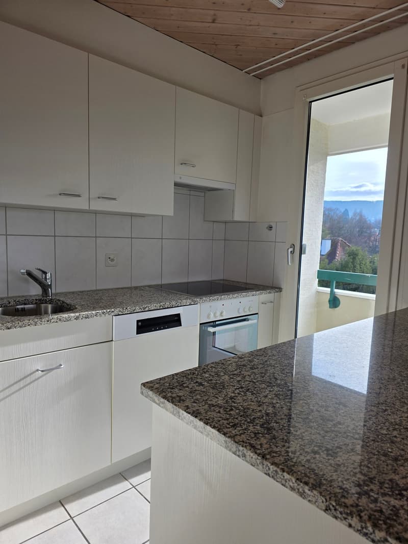 Hübsche,  helle 4-Zimmer-Whg mit toller Aussicht (6.OG mit Lift) in Arlesheim (5)