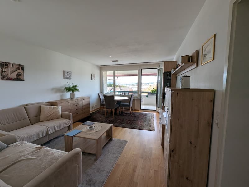 Hübsche,  helle 4-Zimmer-Whg mit toller Aussicht (6.OG mit Lift) in Arlesheim (4)
