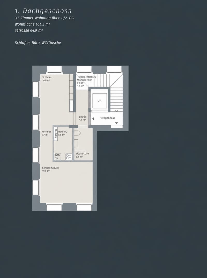 Grundriss 1.OG