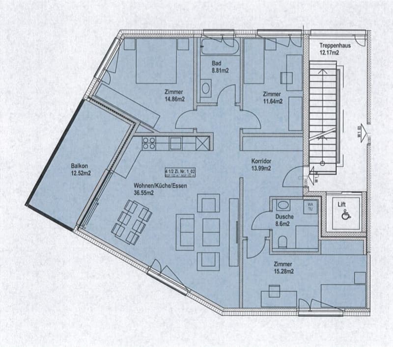Grundrissplan