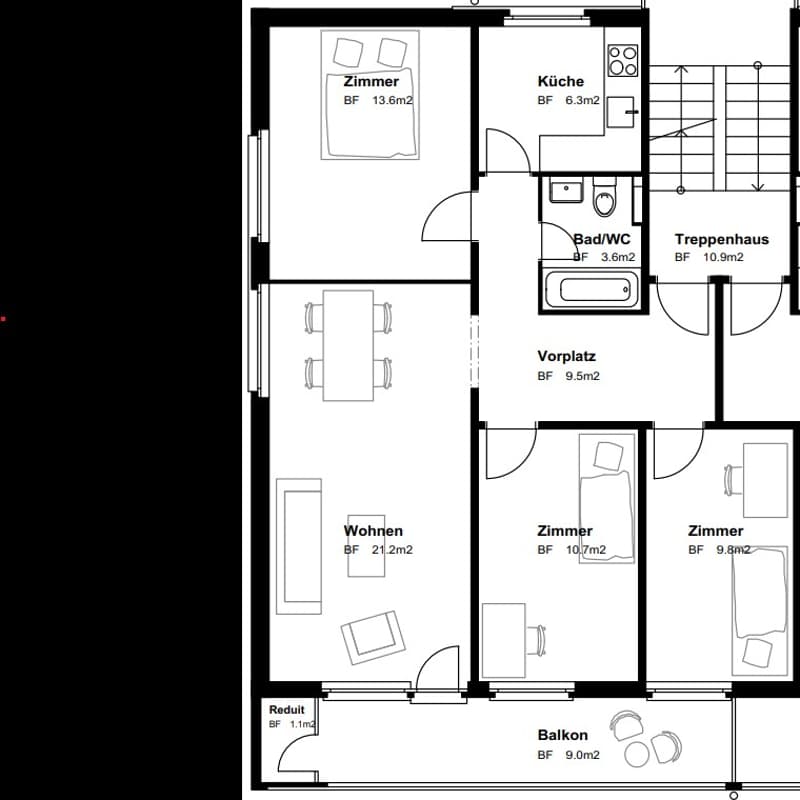 Grundrissplan