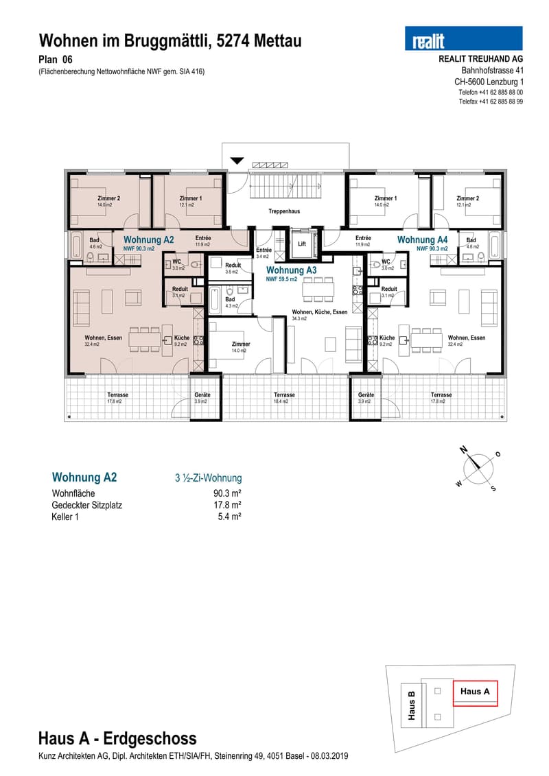 Modern spacious 3.5-room apartment on the ground floor! (7)
