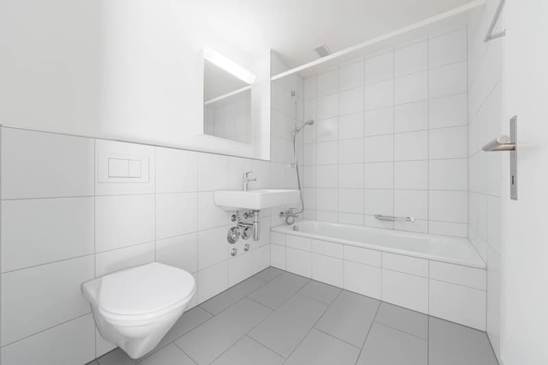 Badezimmer mit Badewanne