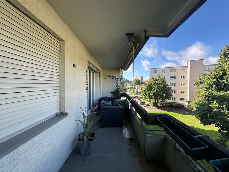 3.5 Zimmerwohnung - Balkon