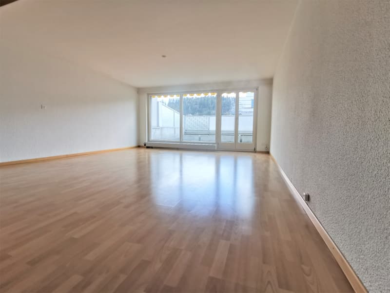 Wohnzimmer mit Terrasse