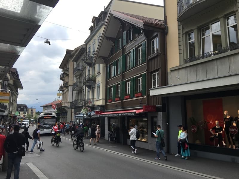 Ansicht Richtung Bahhofstrasse