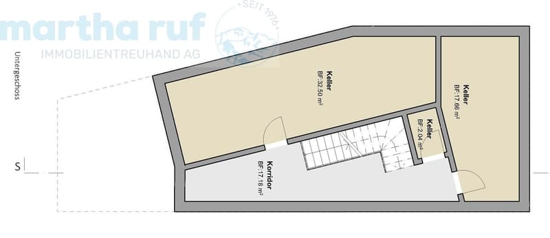 Grundriss Untergeschoss