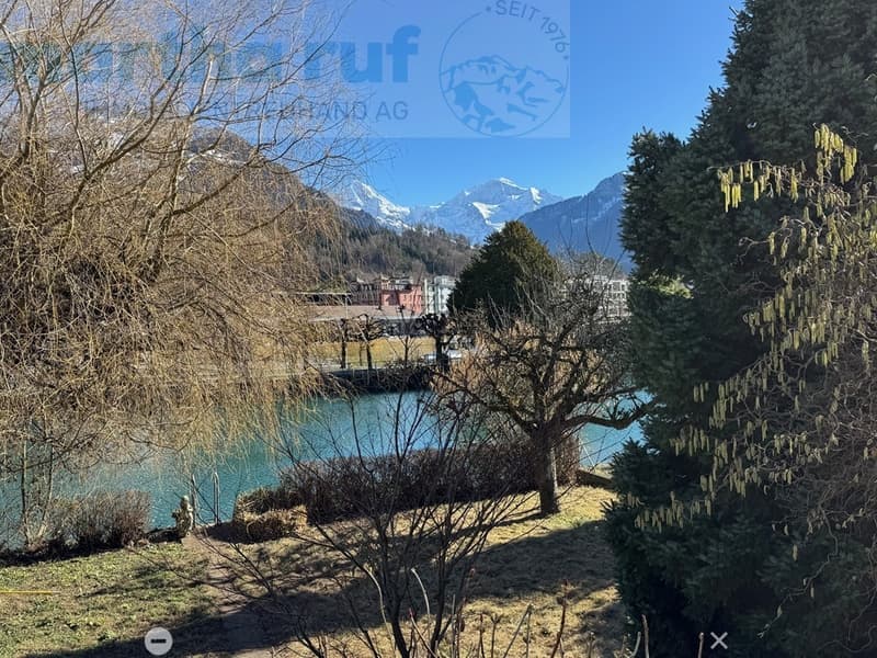 Aussicht ab gedeckt. Sitzplatz