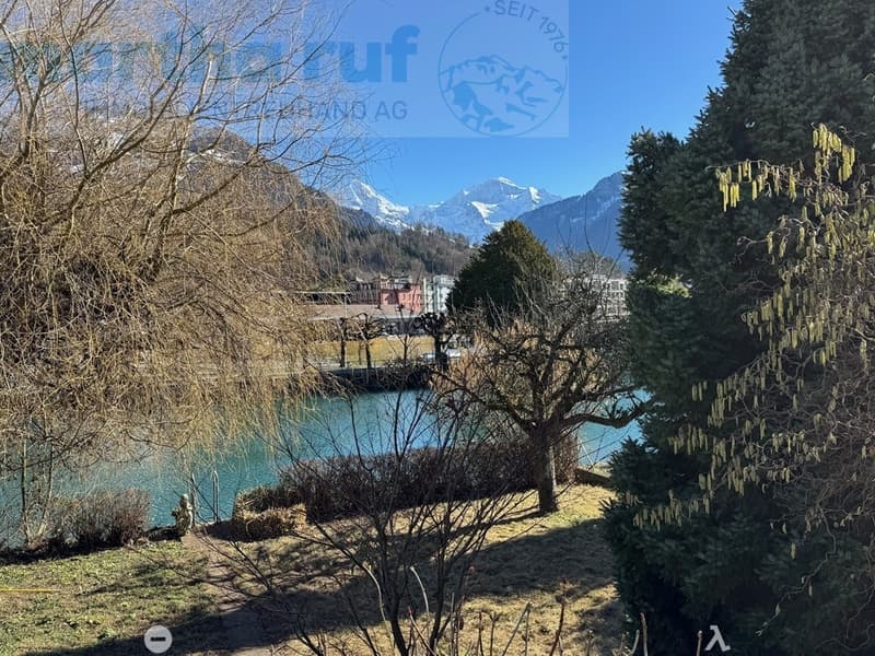 Aussicht ab gedeckt. Sitzplatz