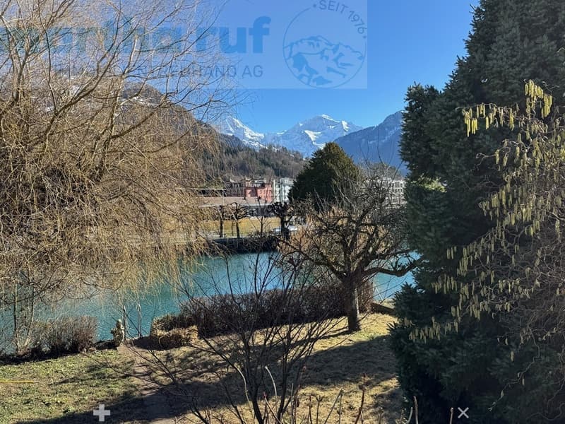 Aussicht ab gedeckt. Sitzplatz