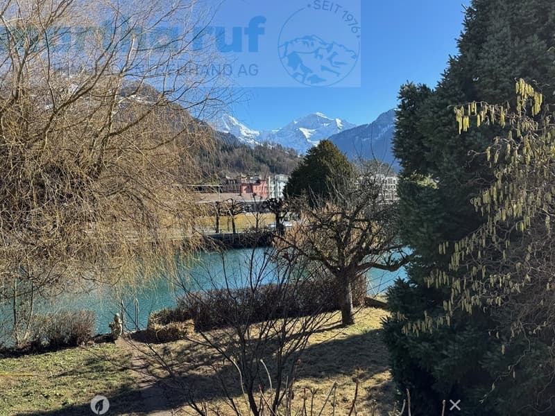 Aussicht ab gedeckt. Sitzplatz