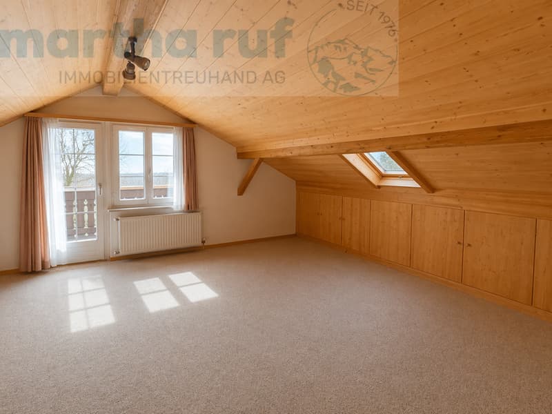 Wohnen 1.5-Zimmer DG