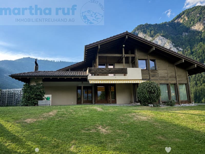Grosszügiges 5.5-Zim.-Einfamilienhaus, Garten & traumhafter Aussicht (1)