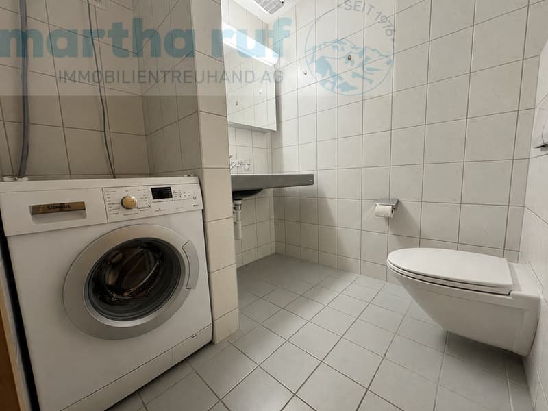 Gäste WC mit eig. Waschmaschine