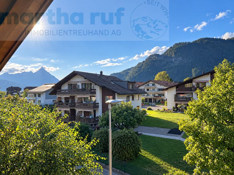 Aussicht ab Balkon Nord/West