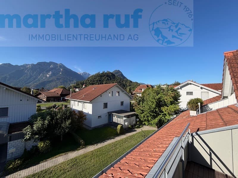 Aussicht ab Dachterrasse