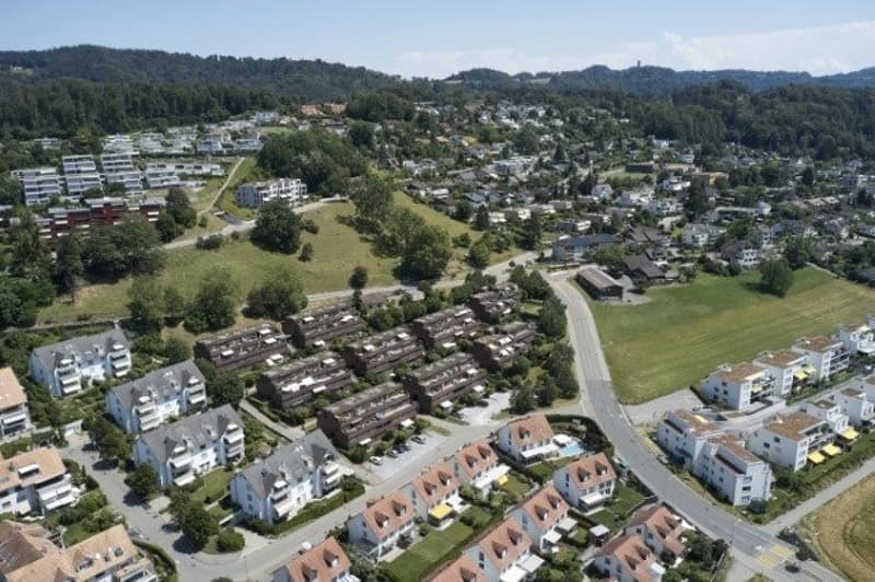 Aussenansicht Liegenschaft von oben