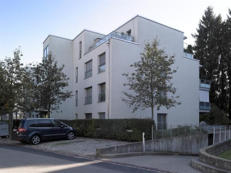 Aussenansicht Zufahrt Tiefgarage