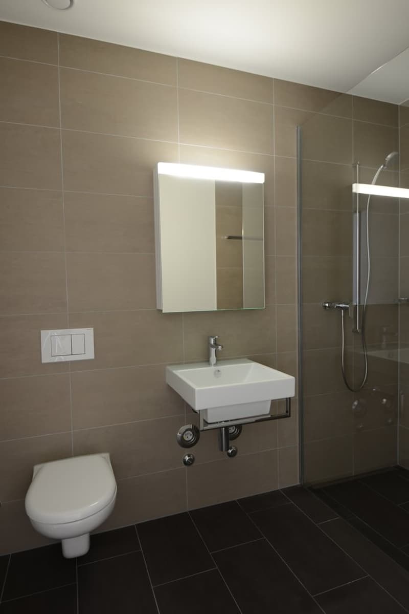 Dusche/WC (Musterbild)