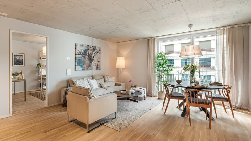 Wohnbereich (Musterwohnung)