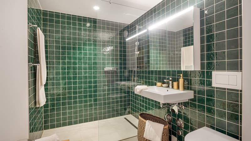 Badezimmer (Musterwohnung)