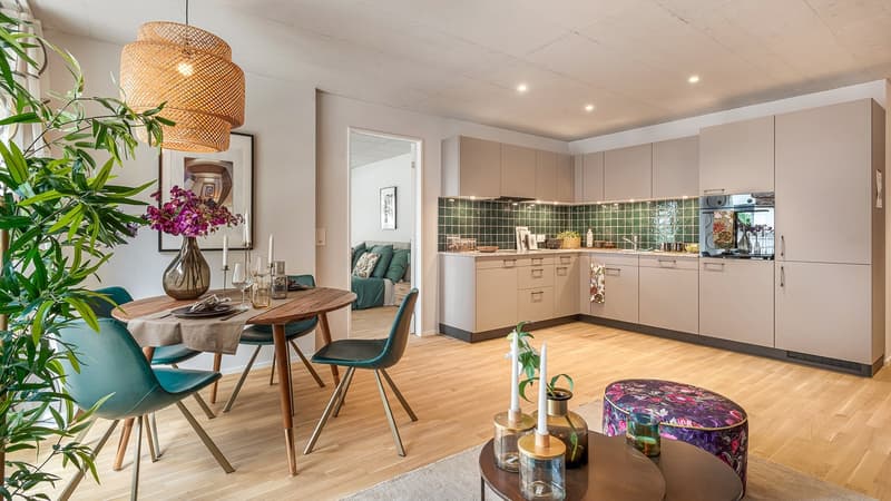 Küche (Musterwohnung)
