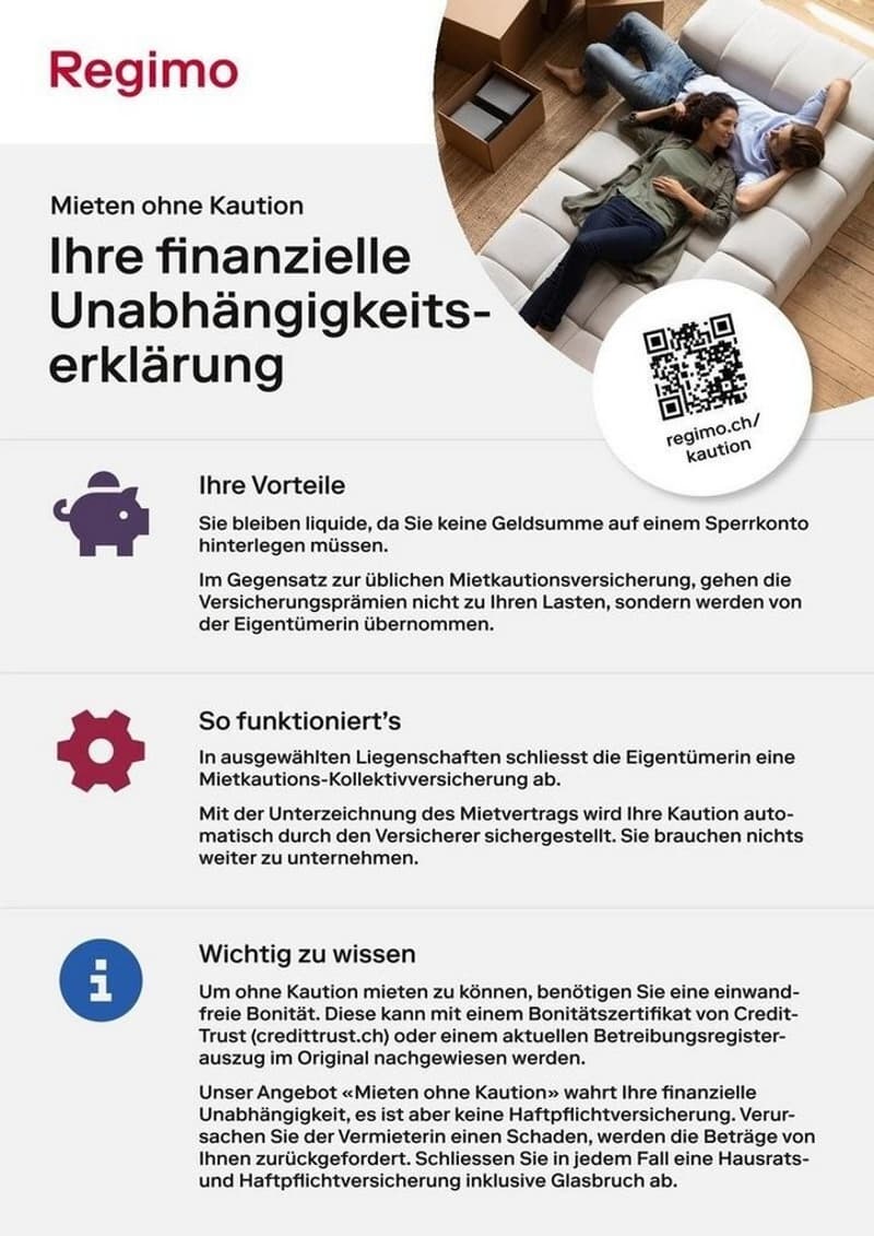Flyer Mieten ohne Kaution