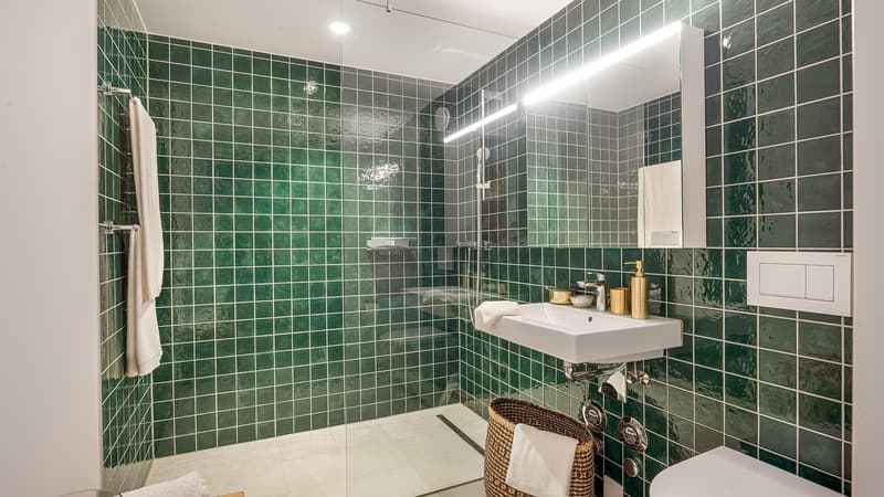Badezimmer (Musterwohnung)