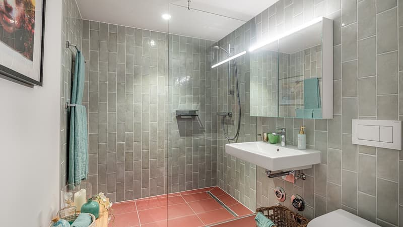 Badezimmer (Musterwohnung)