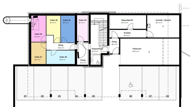 Living in Amsoldingen: Modern new 4.5-room apartment on the ground floor (5)