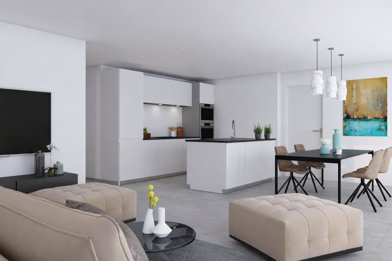 Living in Amsoldingen: Modern new 4.5-room apartment on the 1st floor (3)