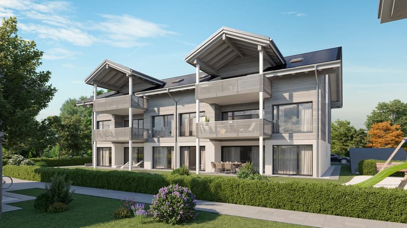 Living in Amsoldingen: Modern new 4.5-room apartment on the top floor (1)