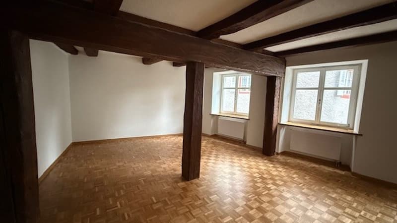 CHARMANTE ALTSTADTWOHNUNG IN EINER «VERKEHRTEN WELT» (11)
