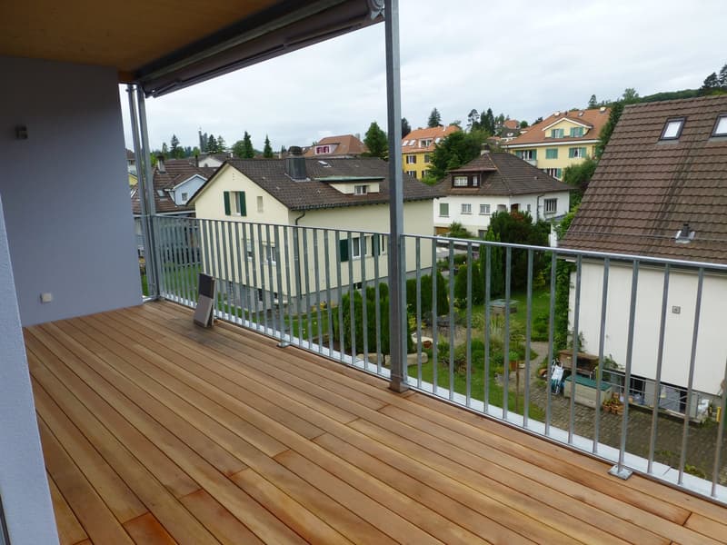 Balkon Musterwohnung