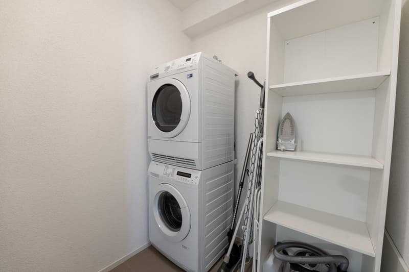 Appartement moderne et lumineux avec lave-linge/sèche-linge et parking (13)