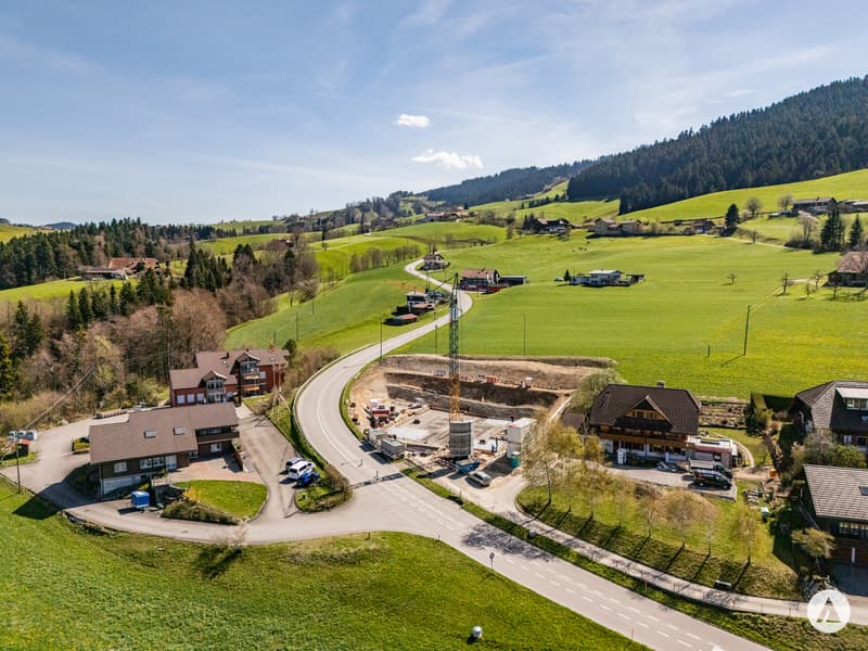 Nuovo edificio con un cuore per la vita in campagna (7)