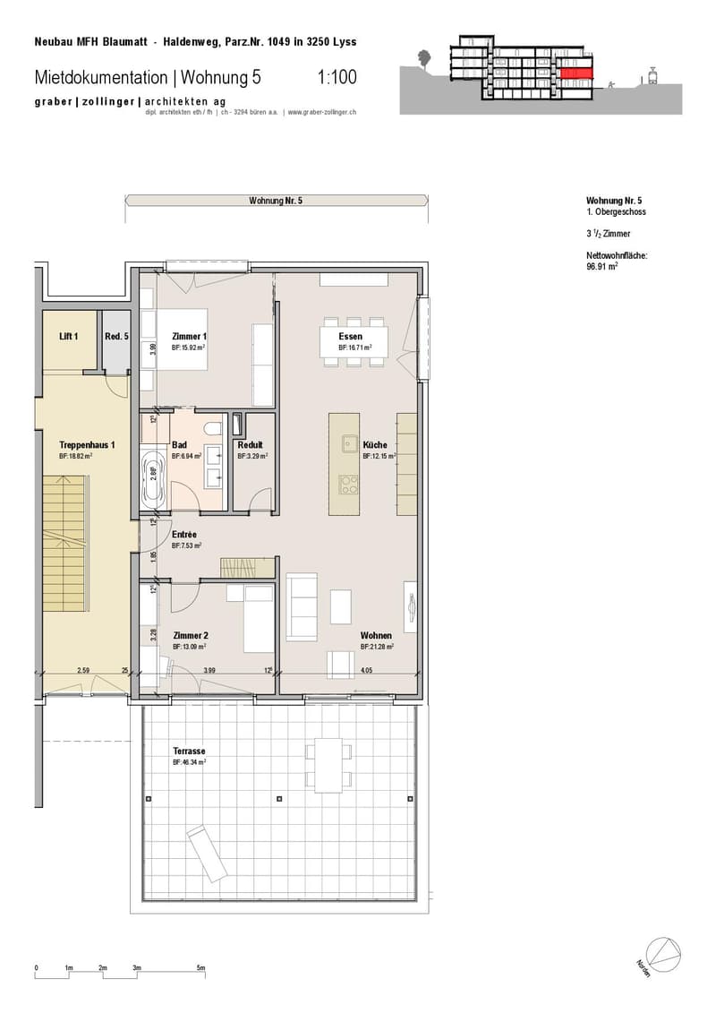 B4, Objekt 4, Wohnung 5