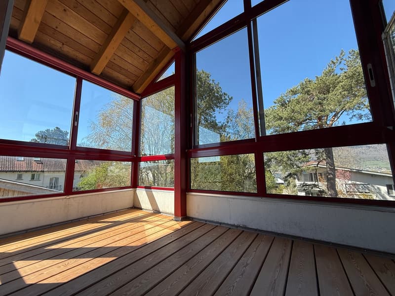 Bright and spacious 4.5-room gallery apartment with balcony and winter garden (18)