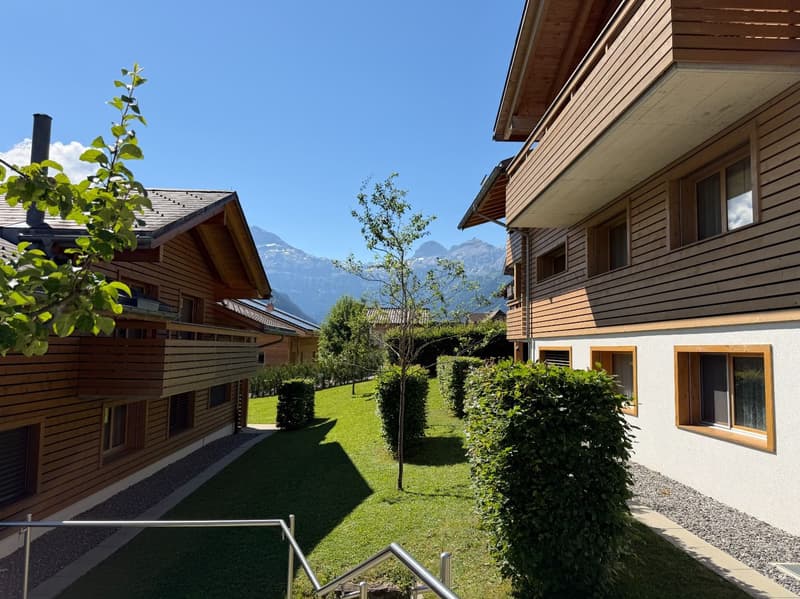 Ferienwohnung mit Bergblick