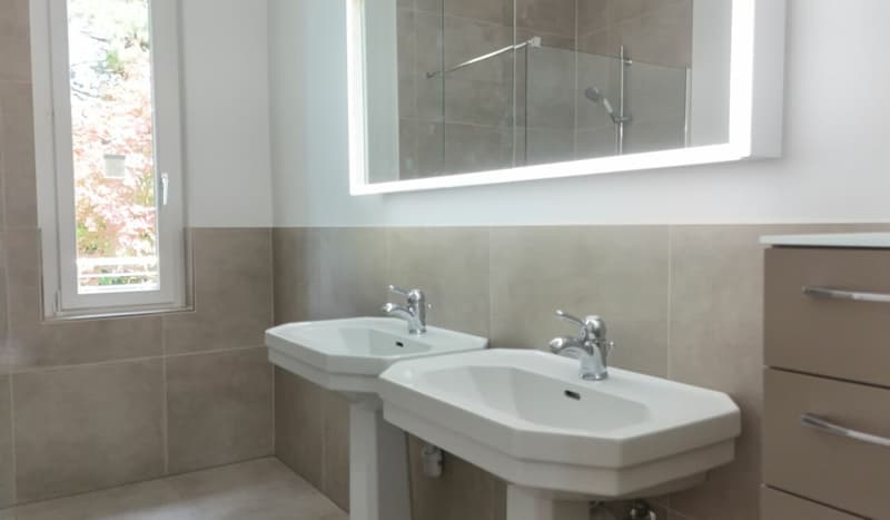 Appartamento di giardino esclusivo con camino & 2 terrazze - Bruderholz (9)