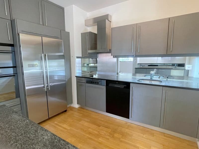 Appartamento di giardino esclusivo con camino & 2 terrazze - Bruderholz (4)