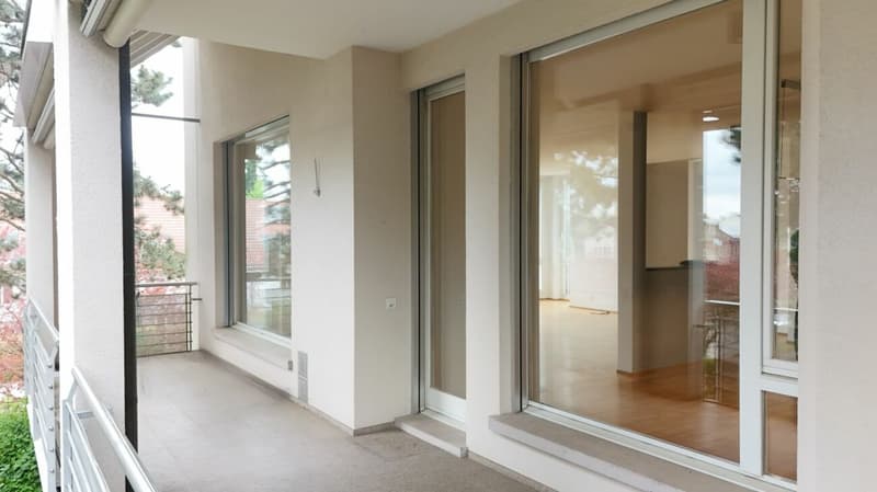 Exklusive Gartenwohnung mit Cheminée & 2 Terrassen  - Bruderholz (11)
