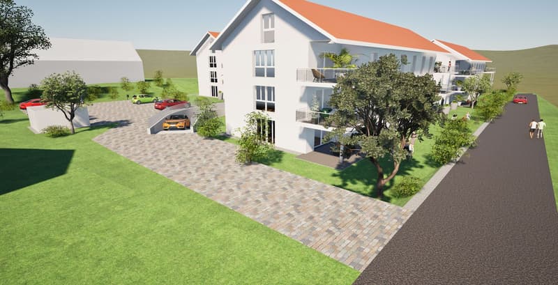 Appartement moderne de 4,5 pièces au 1er étage dans un quartier calme à Lommiswil - Première location (5)