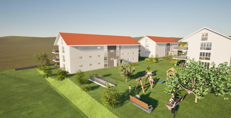 Appartement moderne de 4,5 pièces au 1er étage dans un quartier calme à Lommiswil - Première location (7)