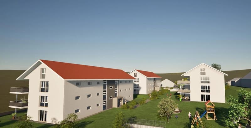 Moderne 4.5 Zimmer-Wohnung 2. Stock an ruhiger Lage in Lommiswil - Erstvermietung (2)