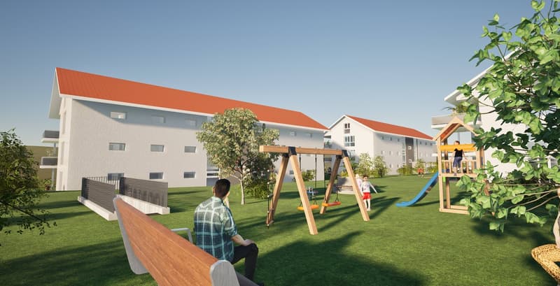 Moderne 4.5 Zimmer-Wohnung 2. Stock an ruhiger Lage in Lommiswil - Erstvermietung (8)